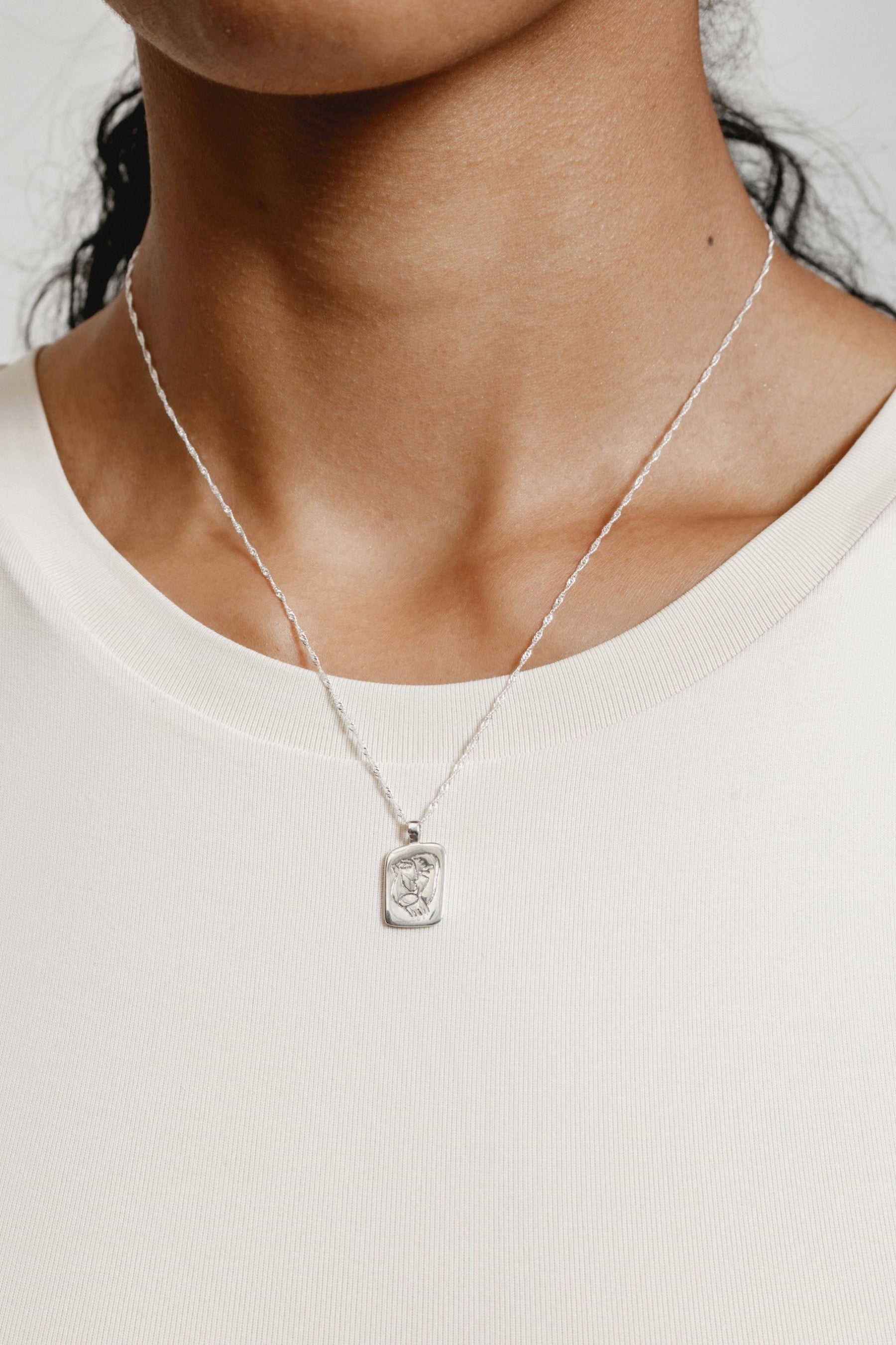 Silver Bronte Necklace