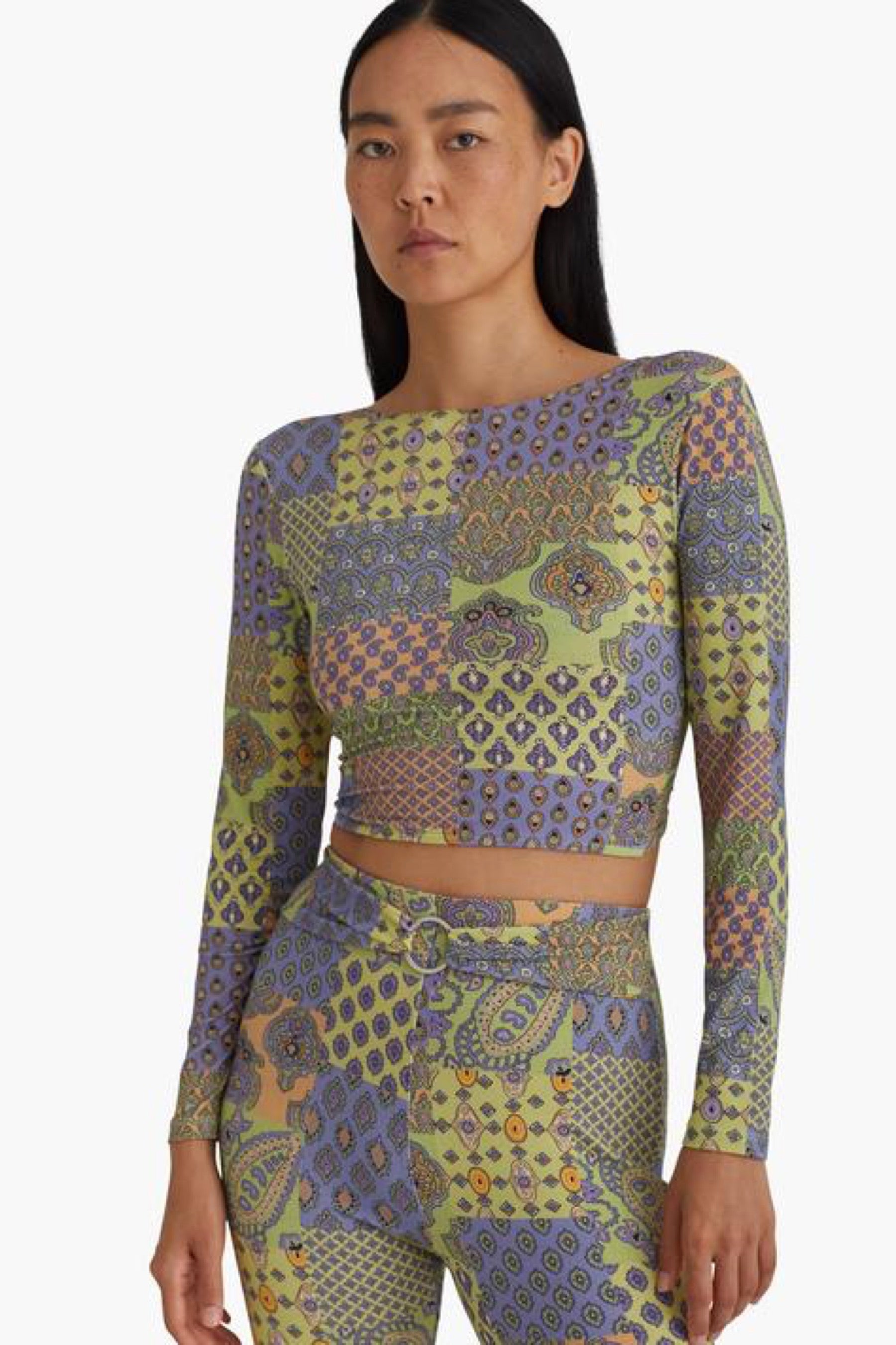 Lavender Blue Lenny Top