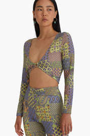 Lavender Blue Lenny Top