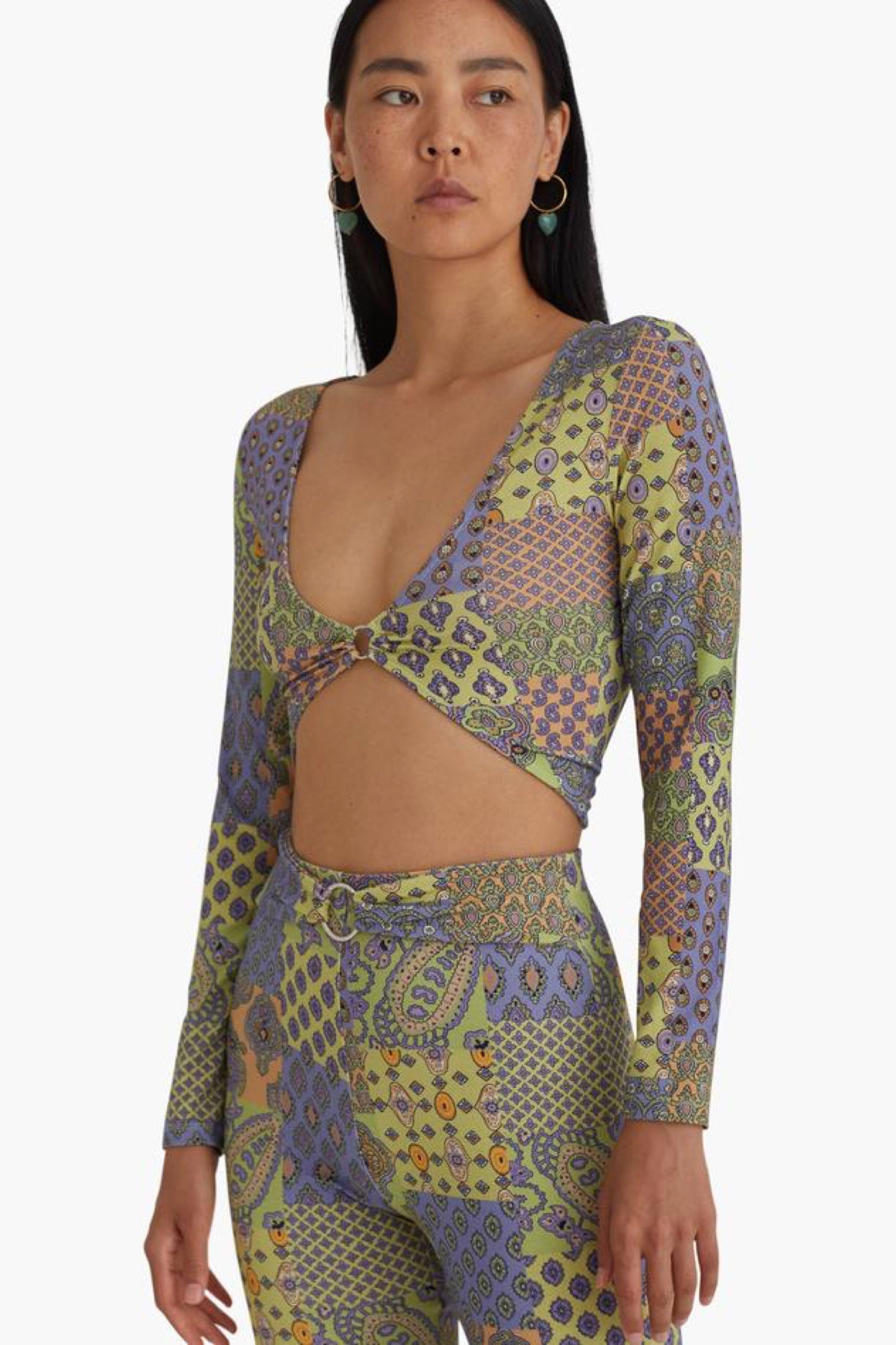 Lavender Blue Lenny Top