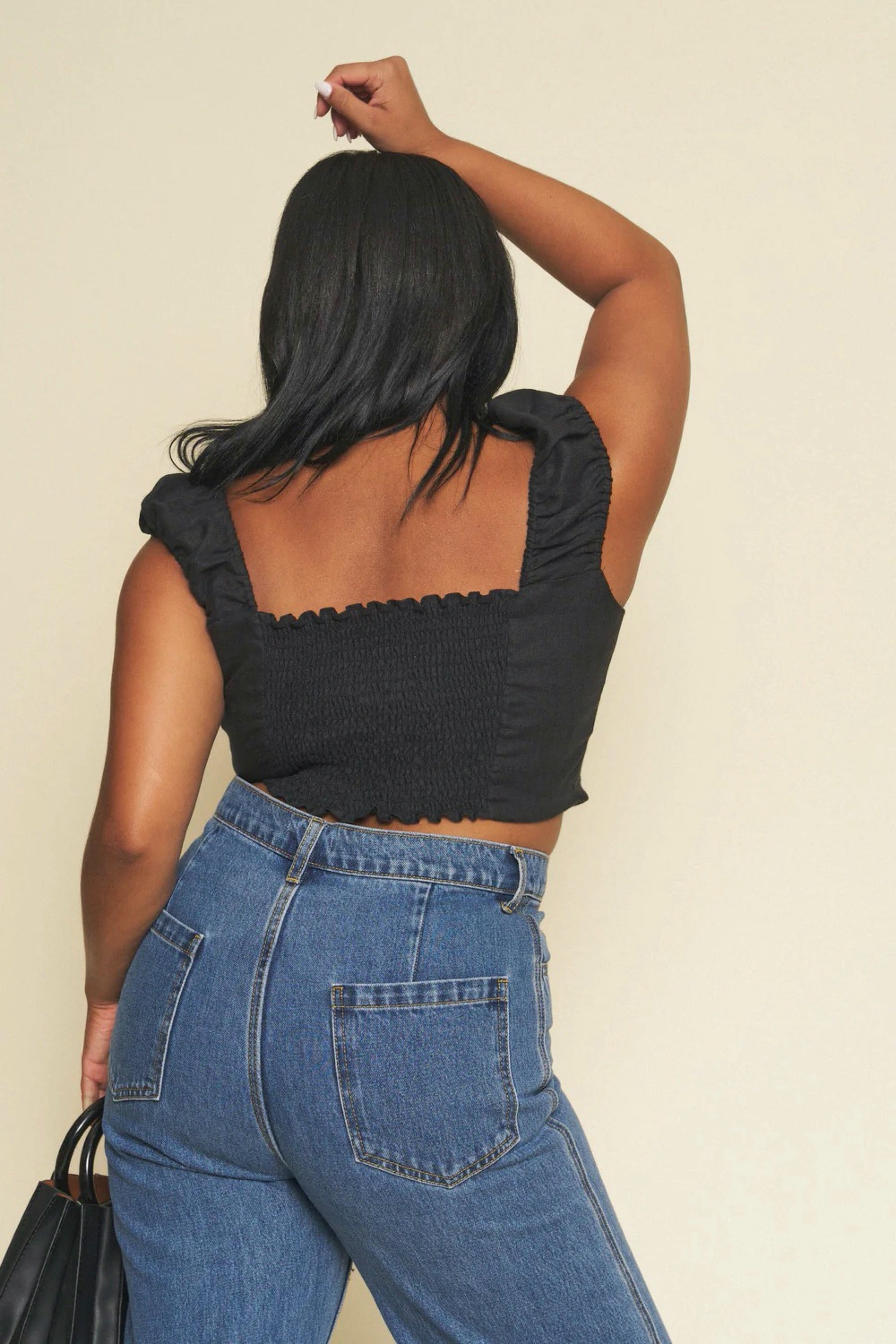 Dark Denim Flora Pant