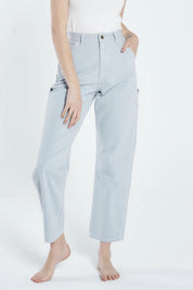 Smoke Blue Carpenter Drill Pant