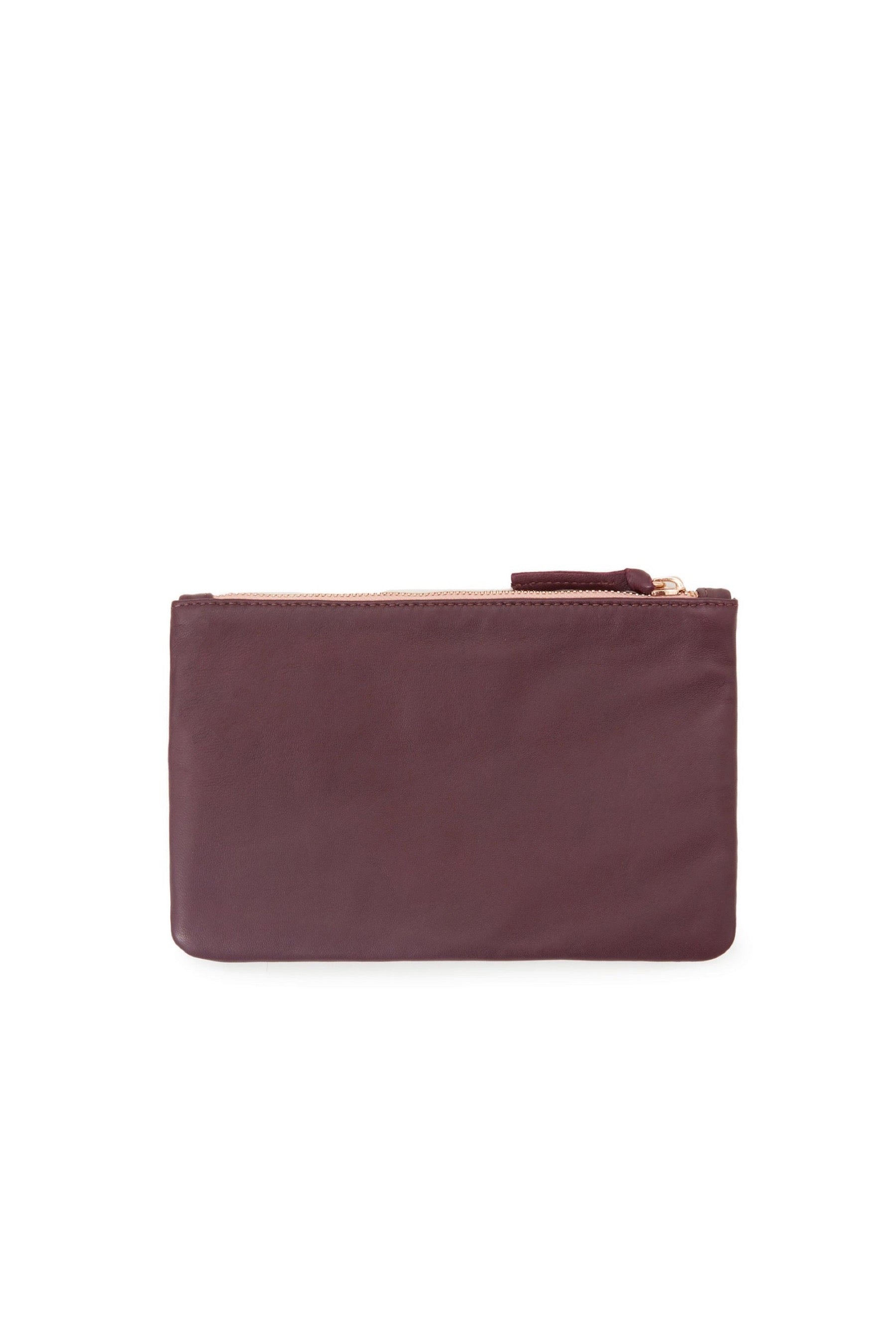 Plum Wallet Clutch