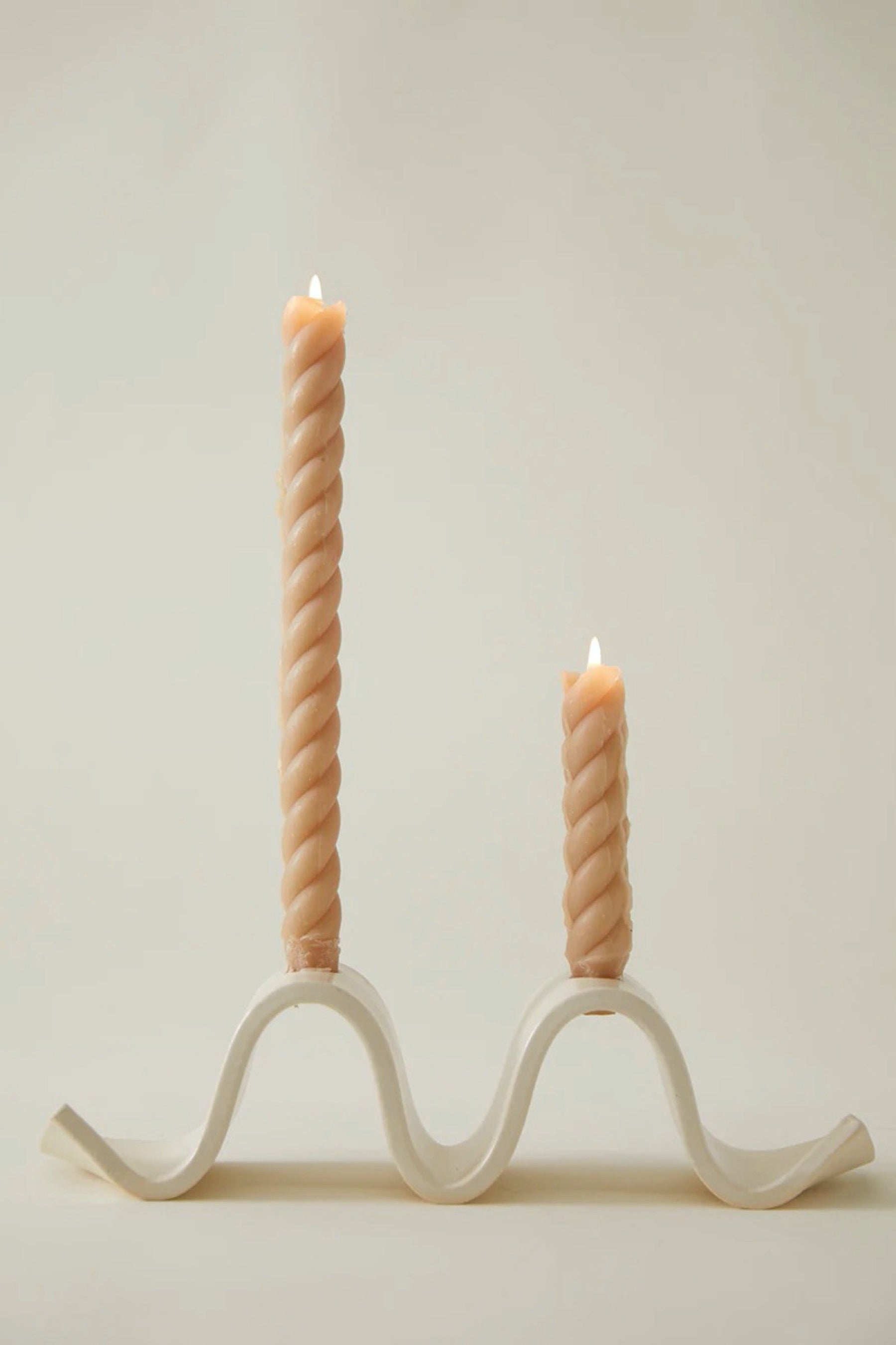 White Wyn Candelabra
