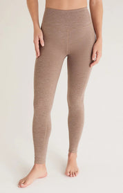 Heather Taupe Feel Good 7/8 Legging