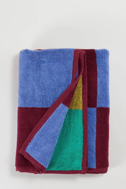 Surf Multi Check Bath Towel