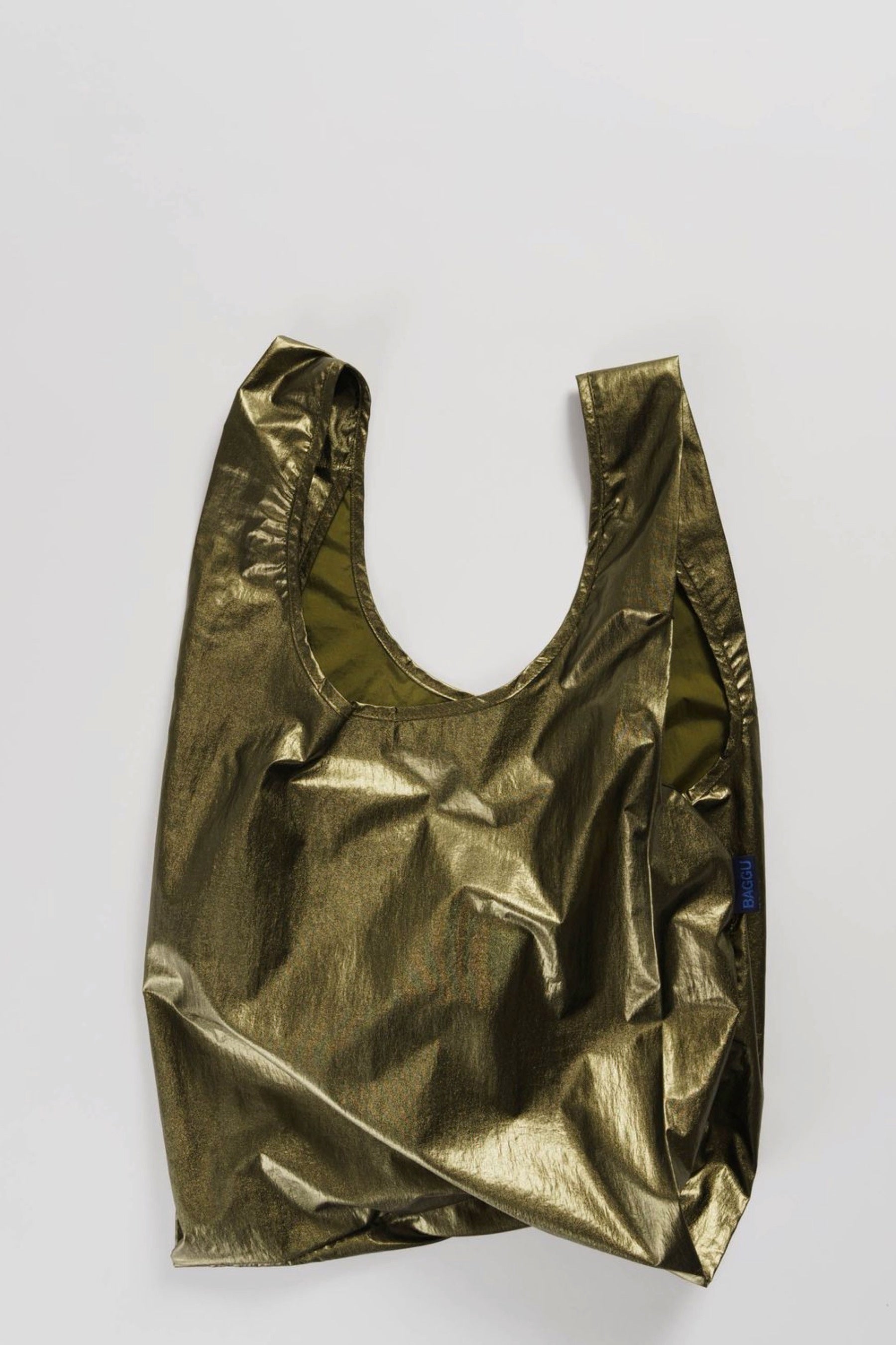 Brass Metallic Baggu