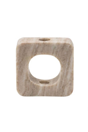 Square Marble Taper Holder