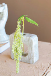 Square Marble Taper Holder