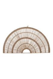 Water Hyacinth Woven Fan