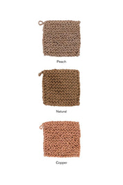 Crochet Jute Pot Holder