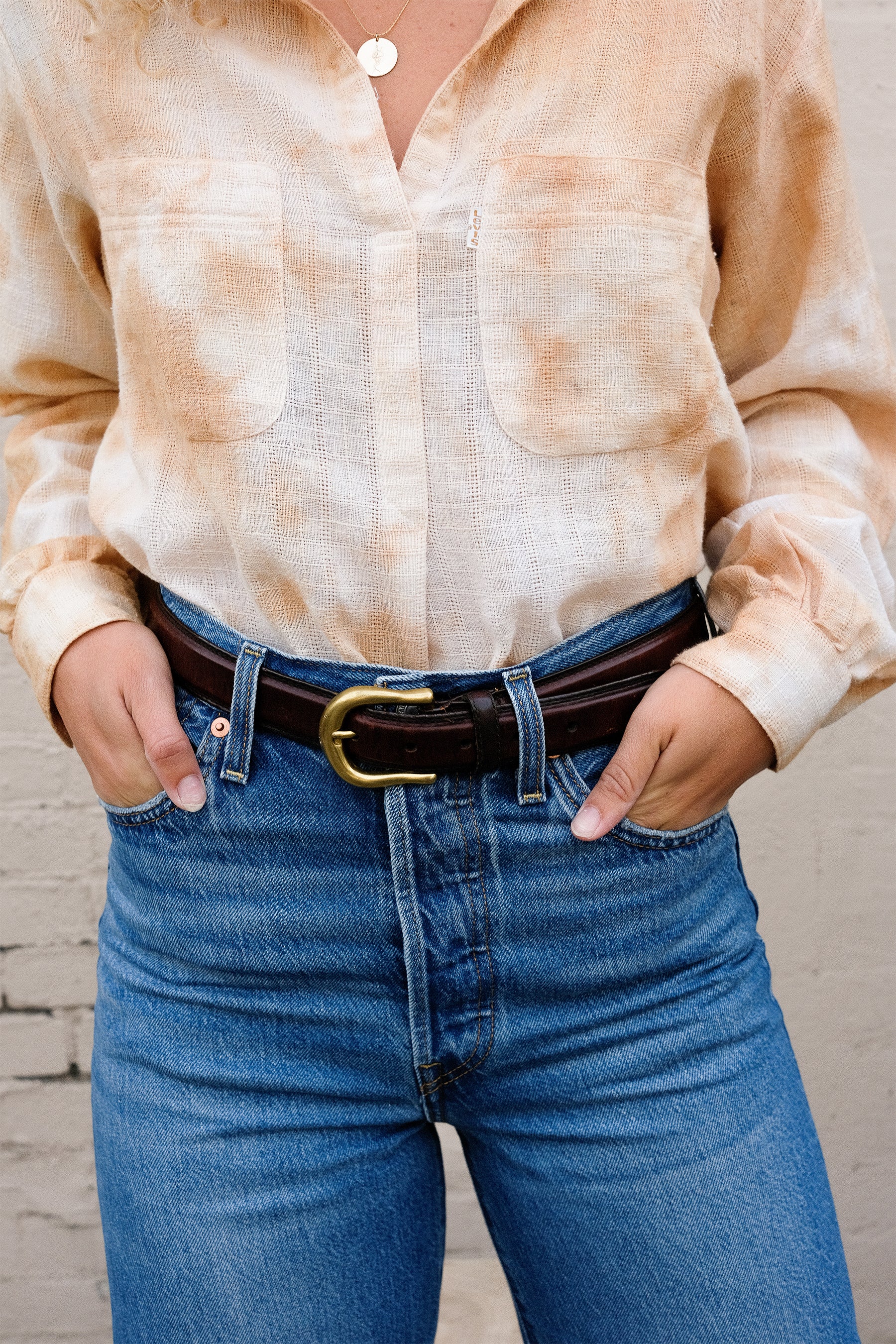 1970s Levi's Onion Dyed Blouse
