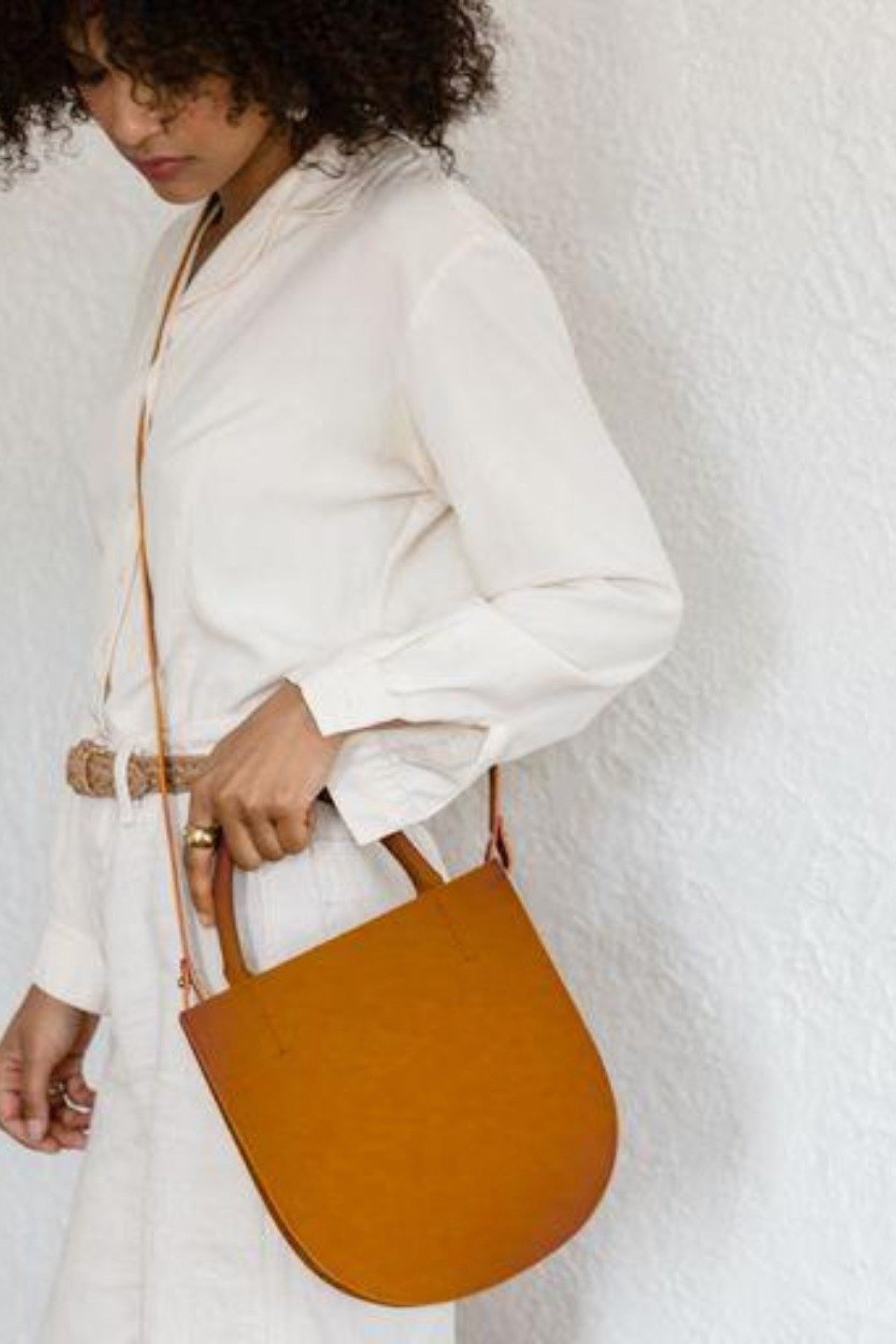 Saddle Arc Convertible Crossbody