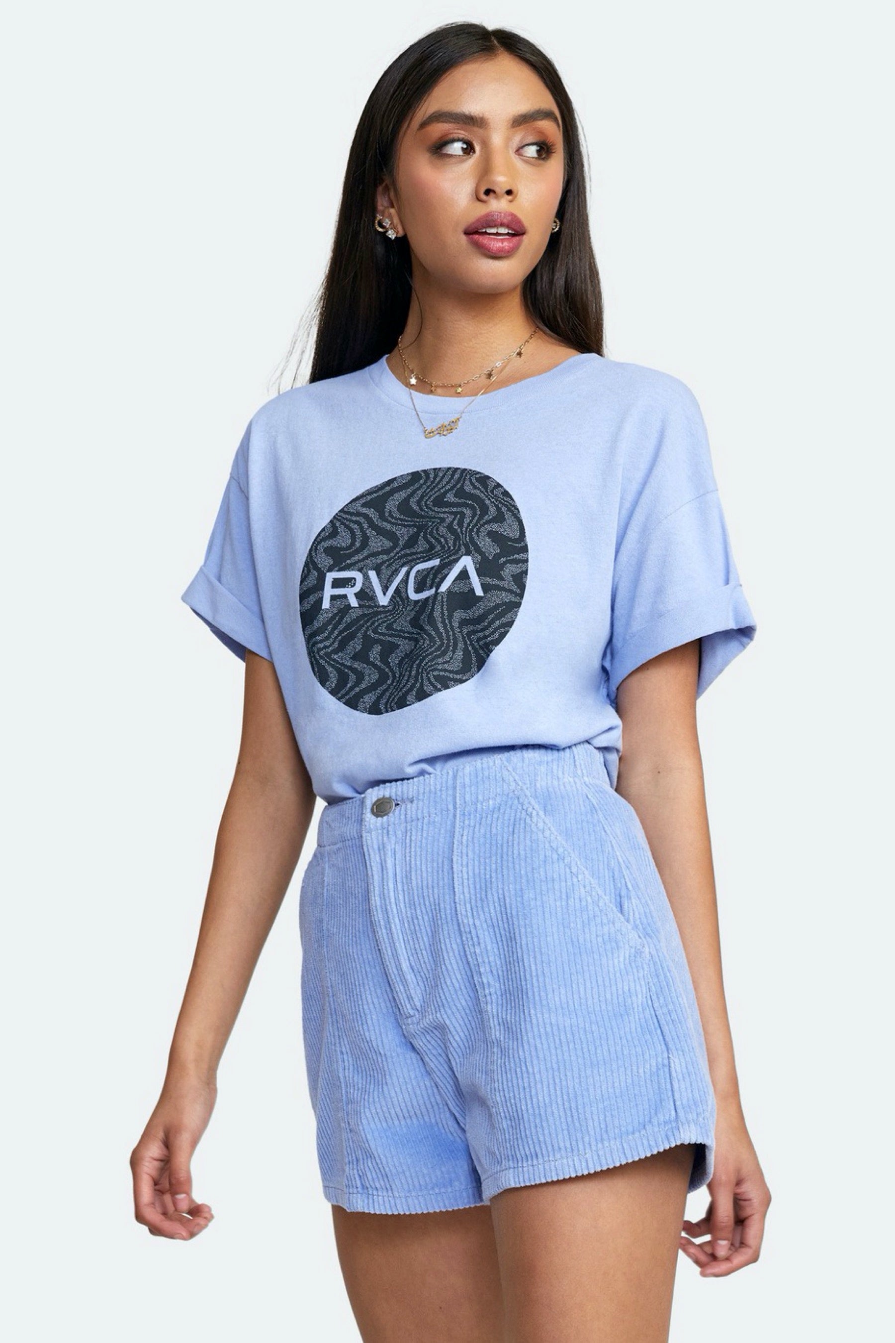 Grey Purple Daylight Short