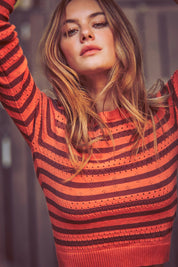 Paris Pointelle Sweater