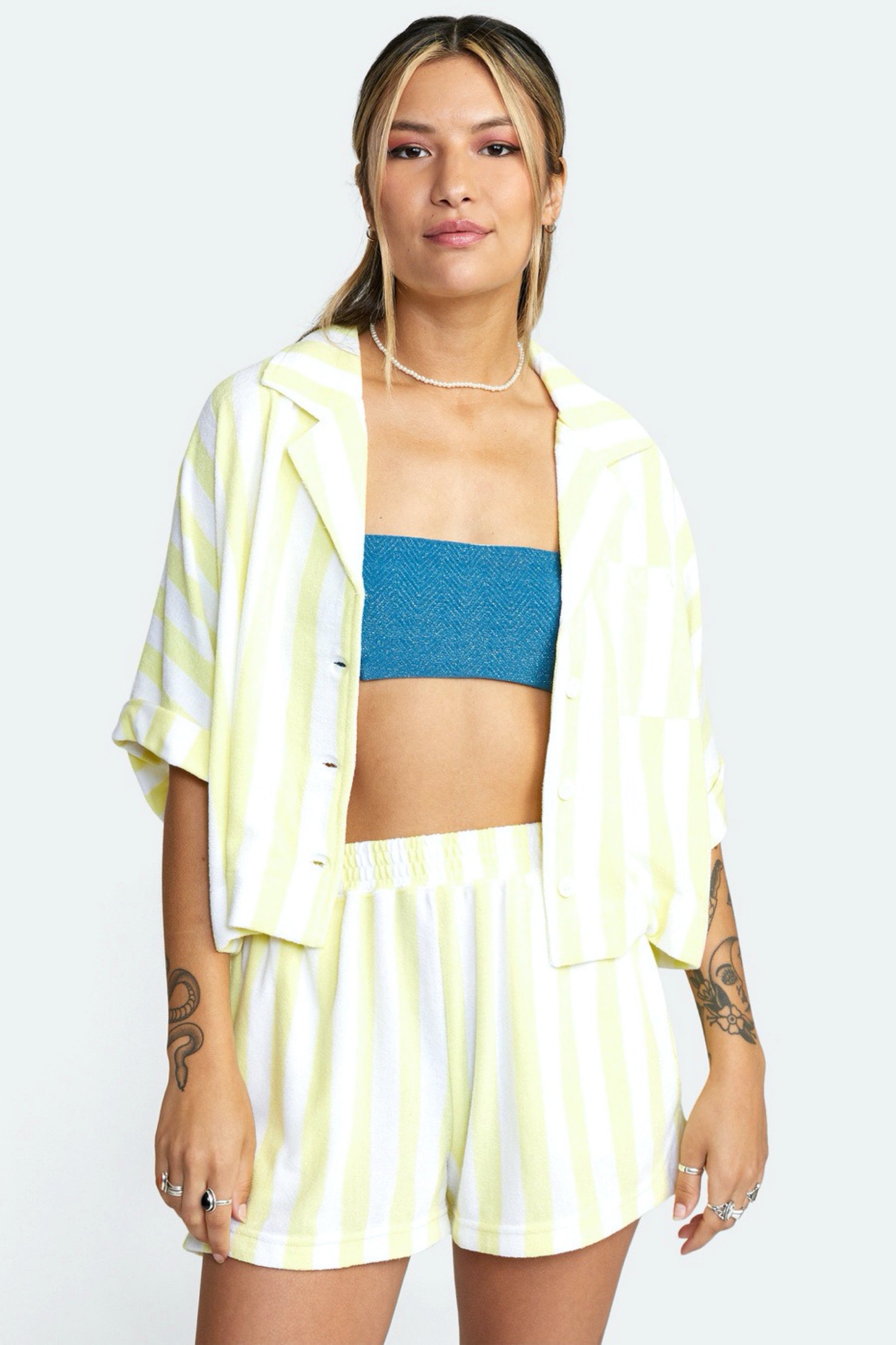 Dust Yellow Beach Night Top