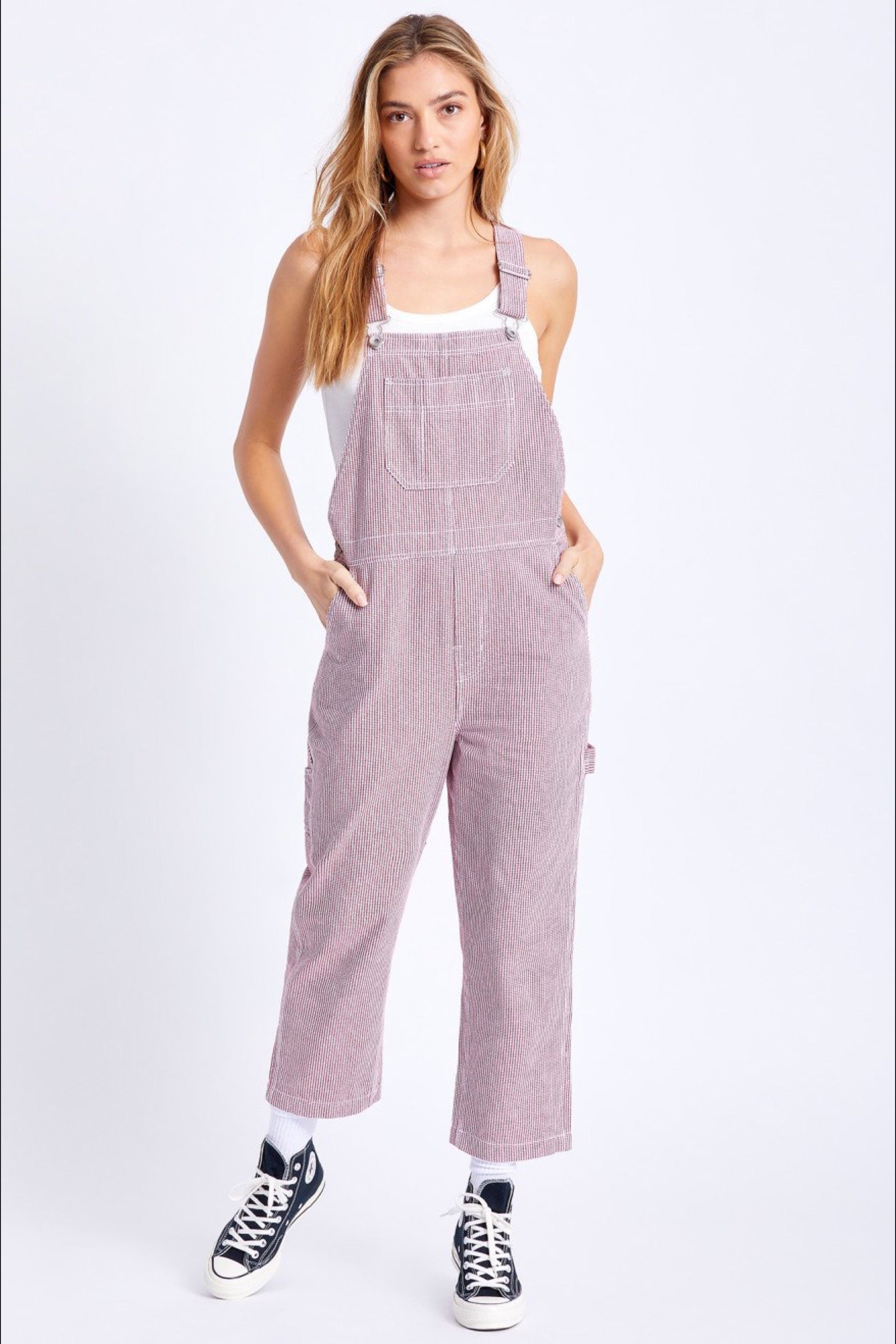 Cowhide Christina Overall