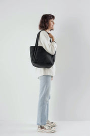 Puffy Mini Tote - Black