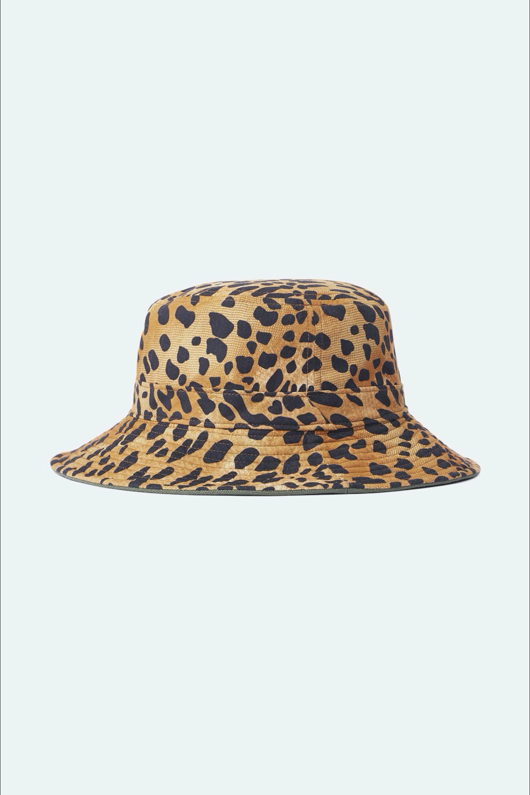 Military Olive + Leopard Petra Bucket Hat