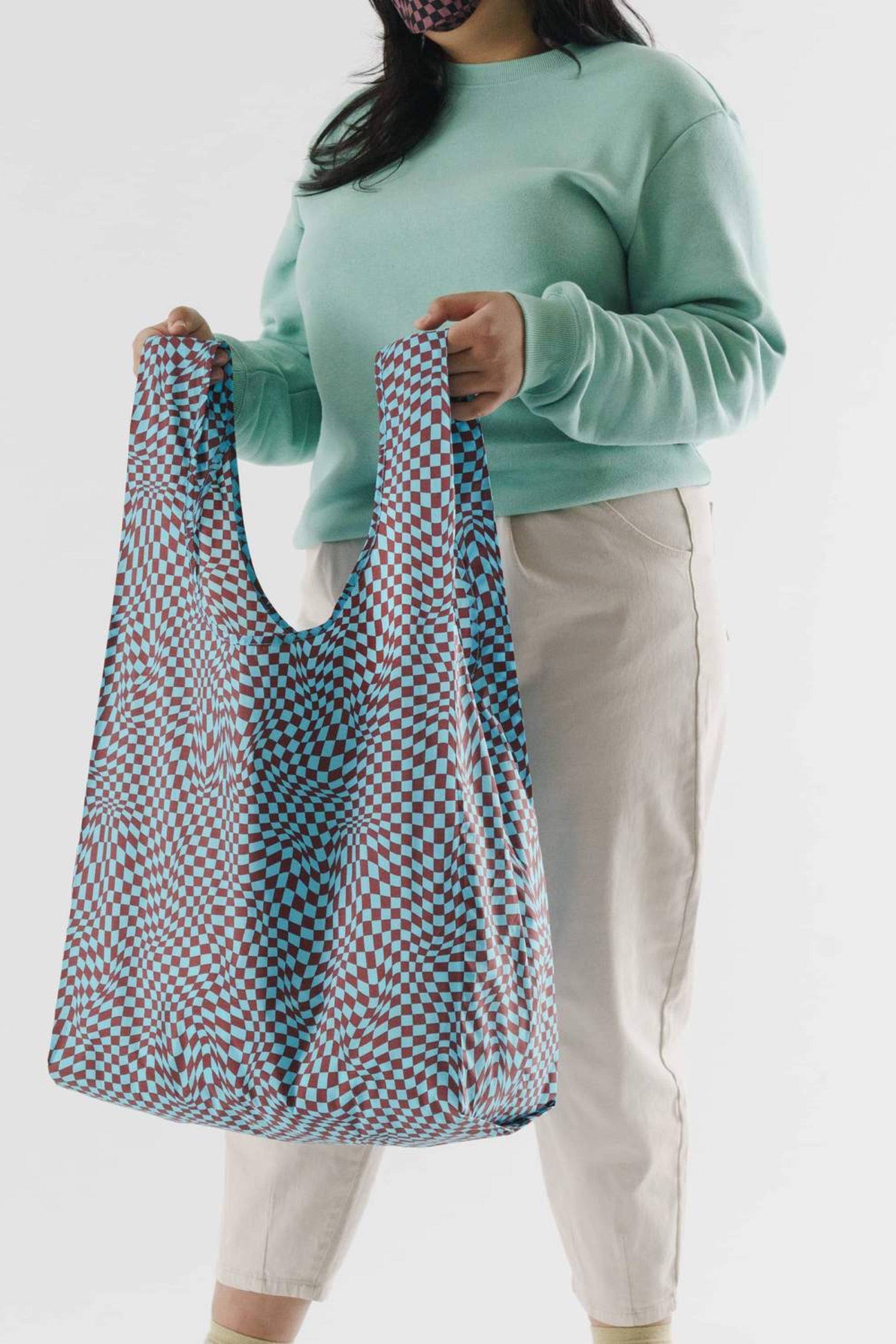 Big Sky Trippy Checker Baggu