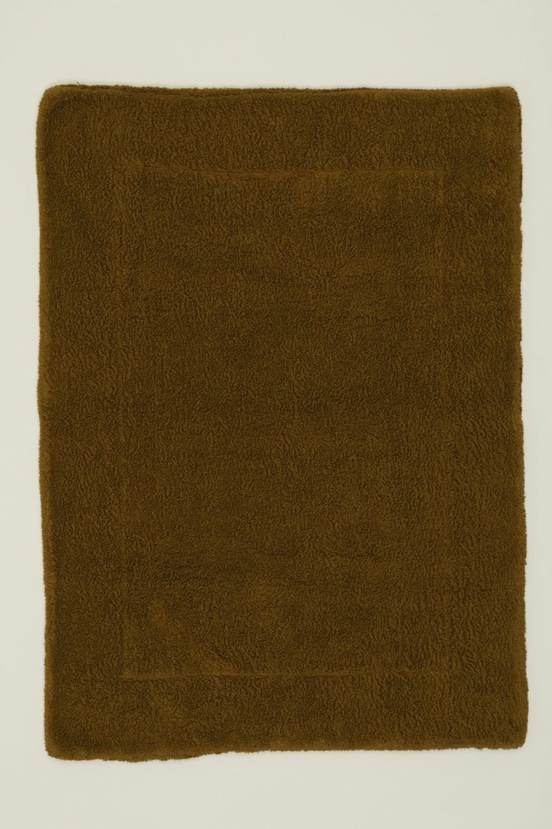 Bronze Simple Terry Bath Mat