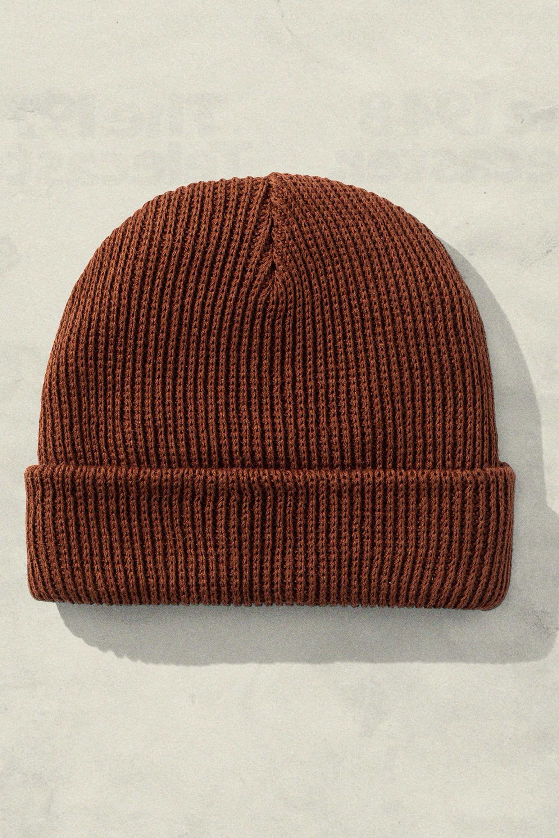 Brown Hemp Beanie