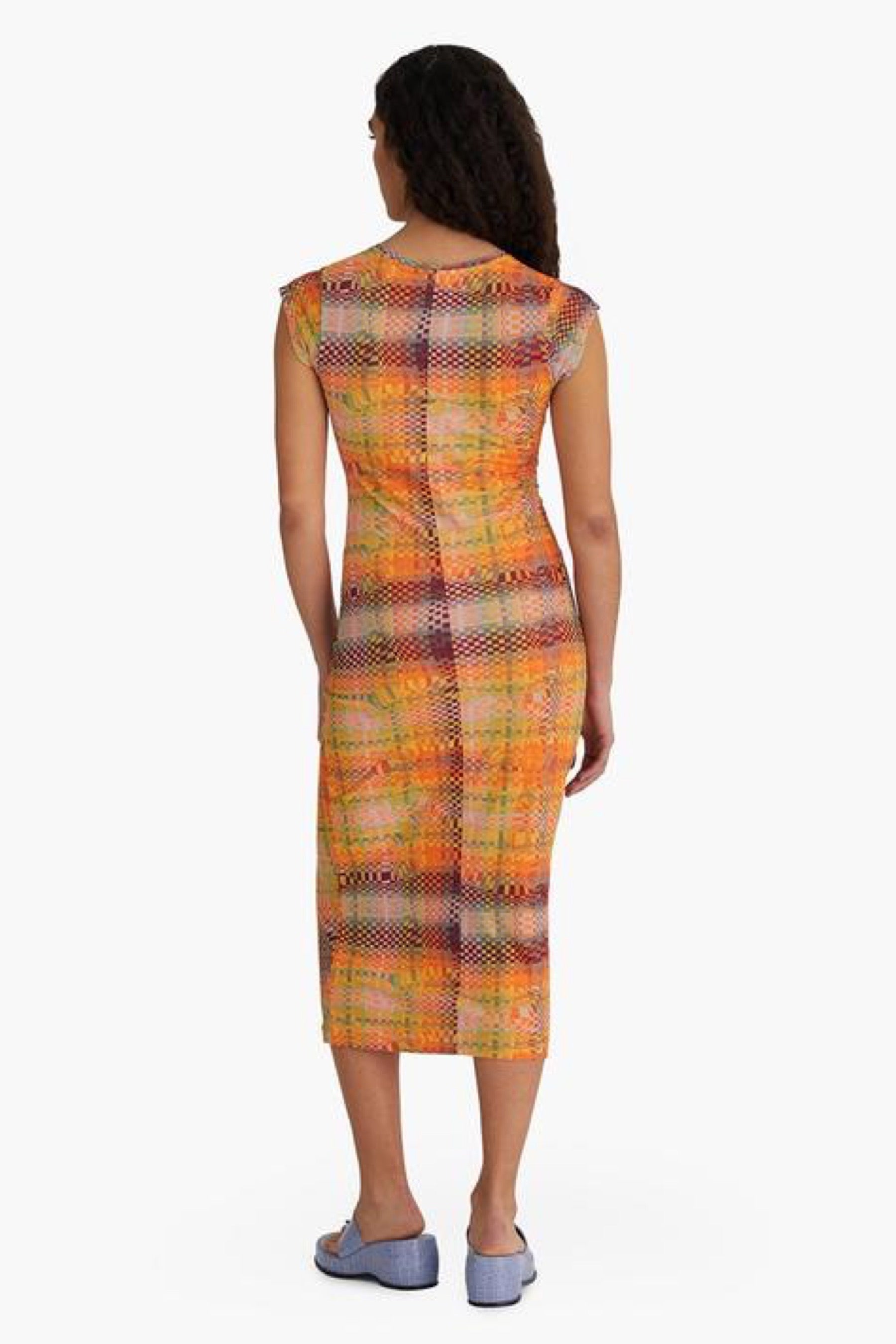 Intense Orange Campo Dress