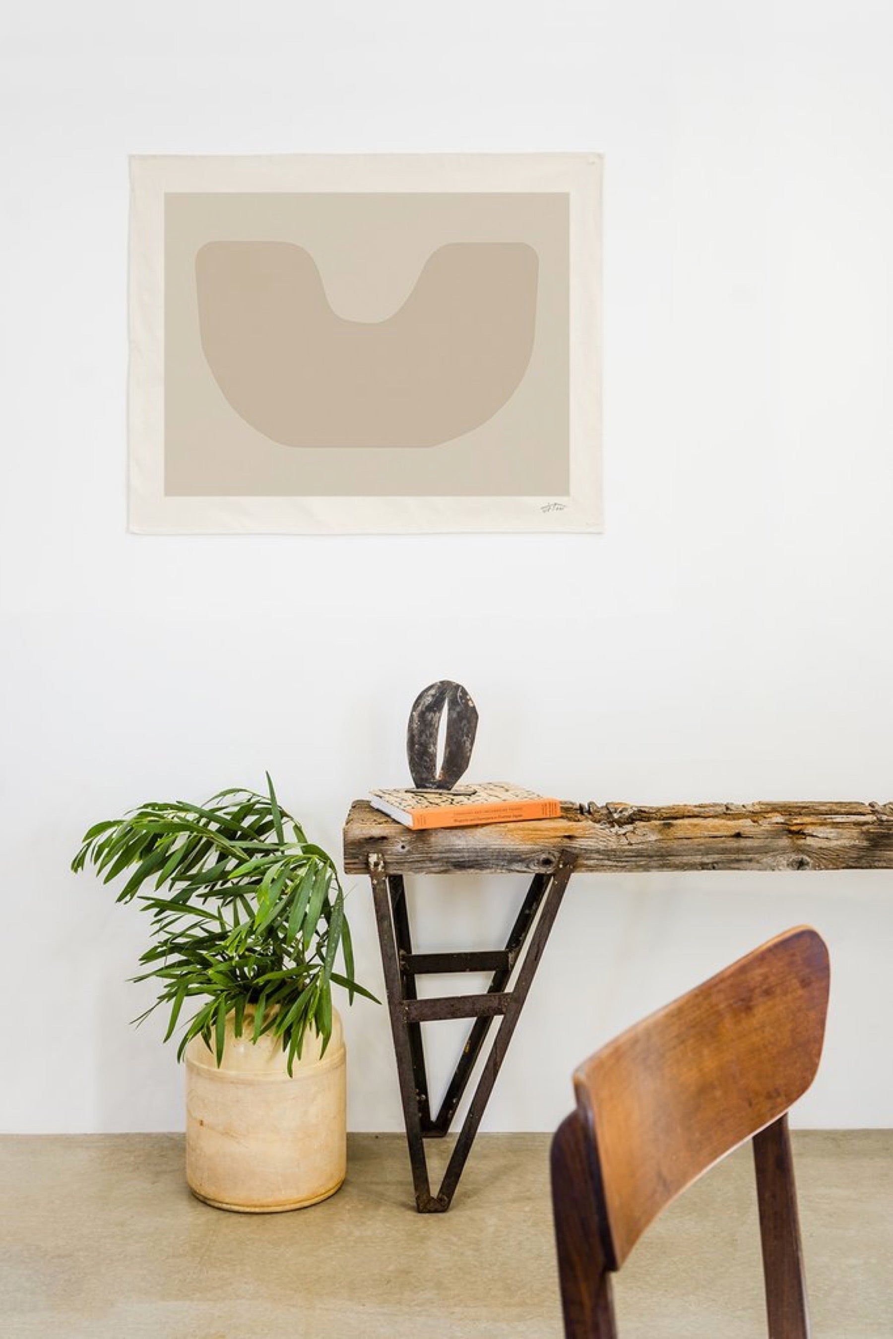 Small Sand Abra Canvas Print