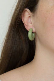 Green Salma Earrings