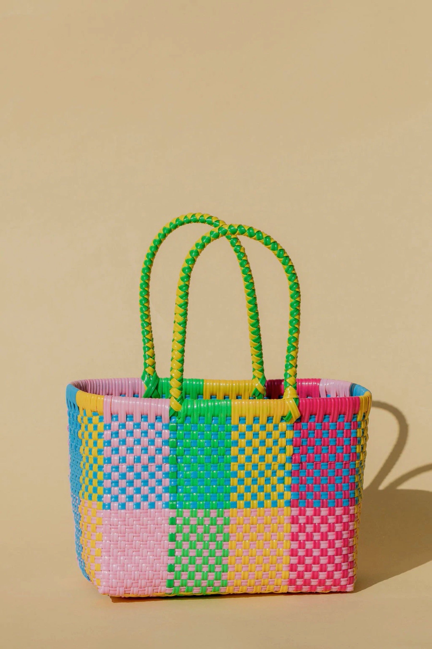 Spring Plaid Day Bag