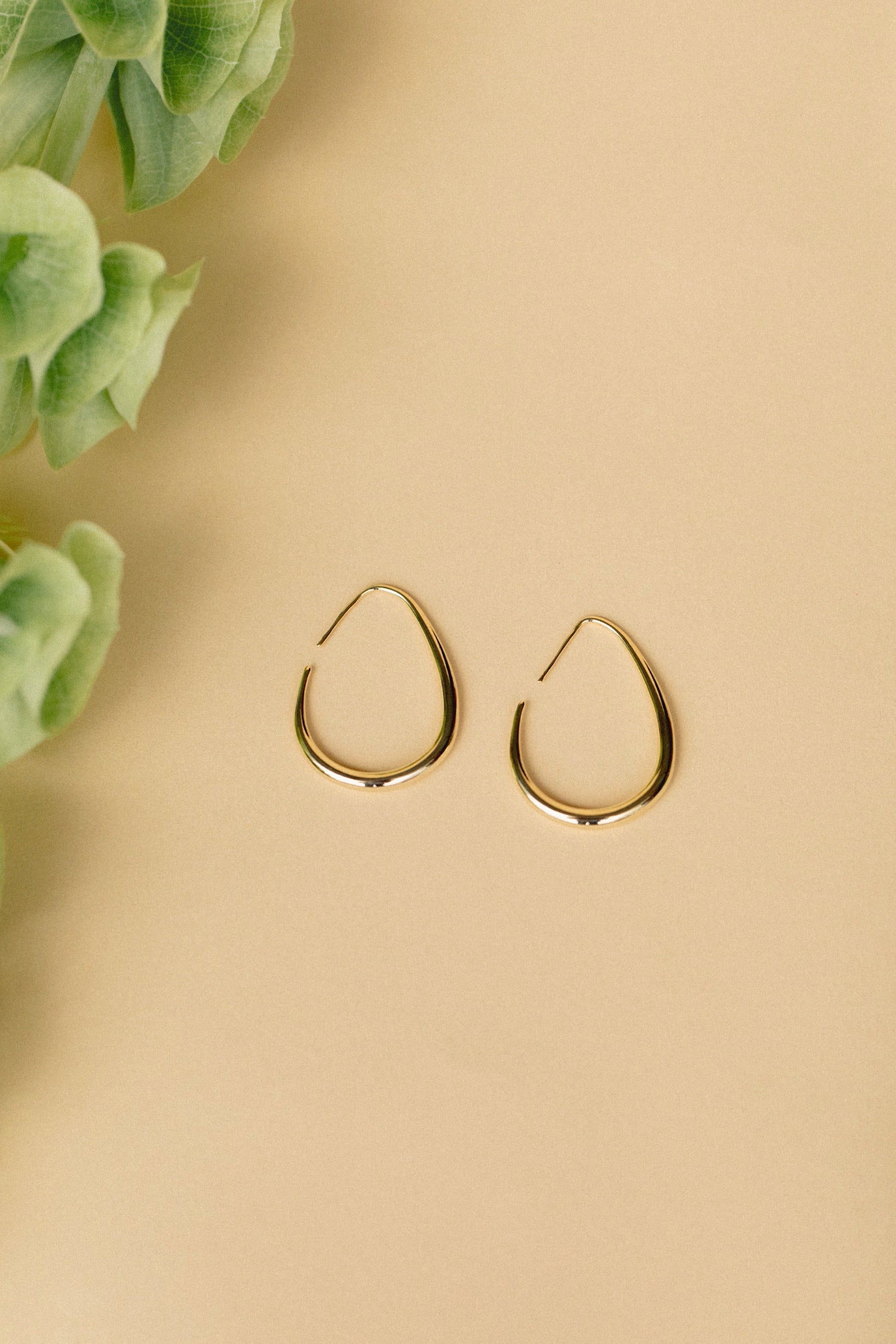 Gold Heathyr Hoops