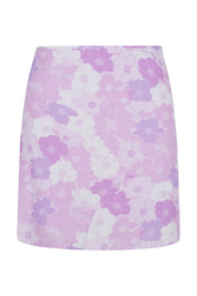 Lilac Floral Phoebe Skirt