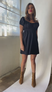 Black Monaco Mini Dress