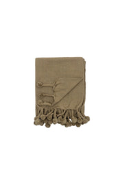 Herb Pom Pom Throw