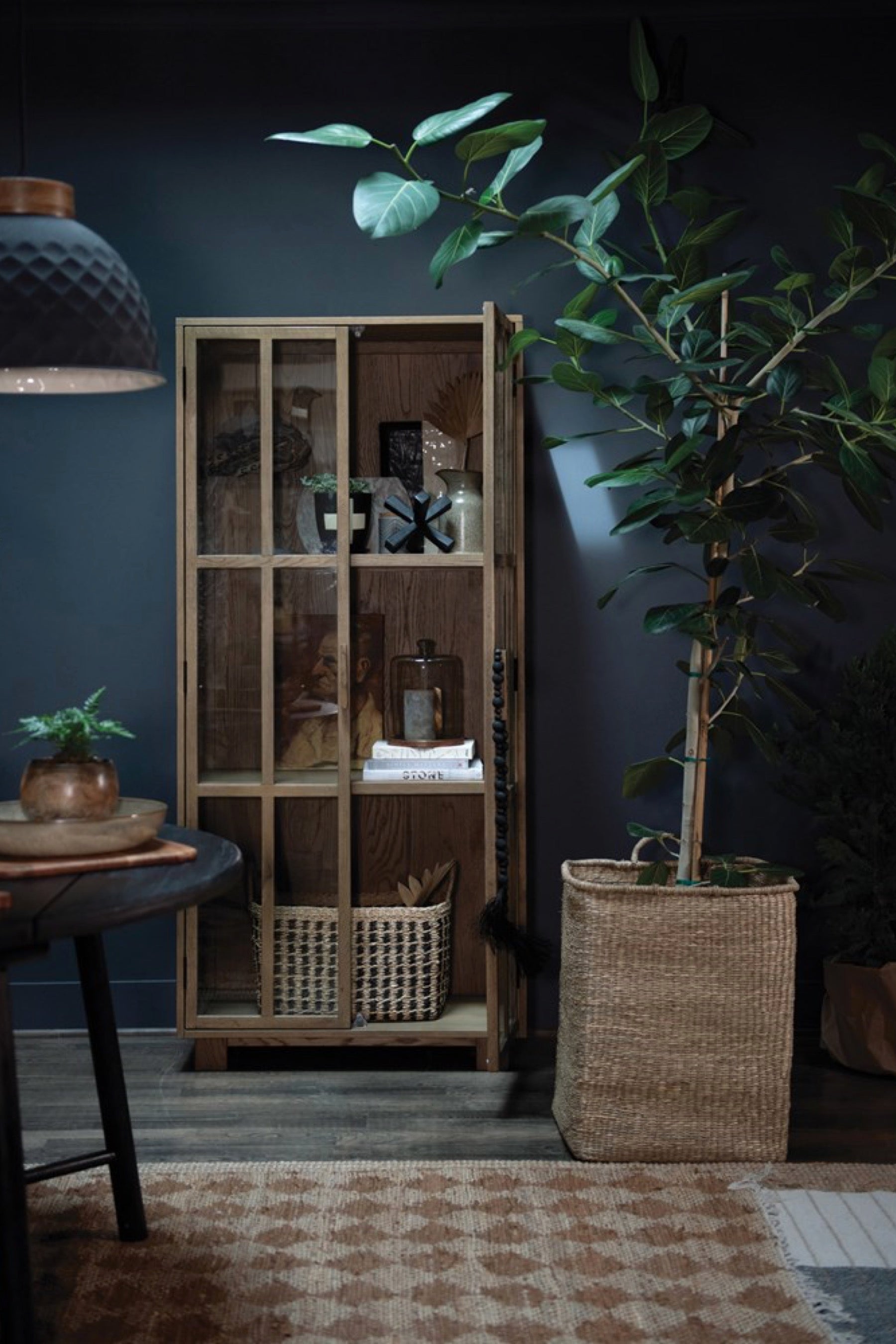 Ember Diamond Jute Rug