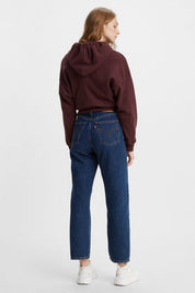 Noe Dark Mineral Ribcage Straight Jeans