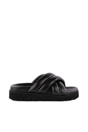 Black Driving Force Sandal