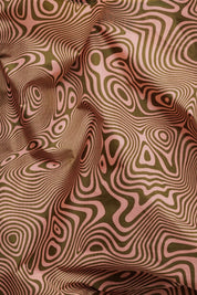 Salmon Trippy Swirl Baggu