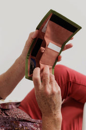 Medium Check Multi Nylon Wallet