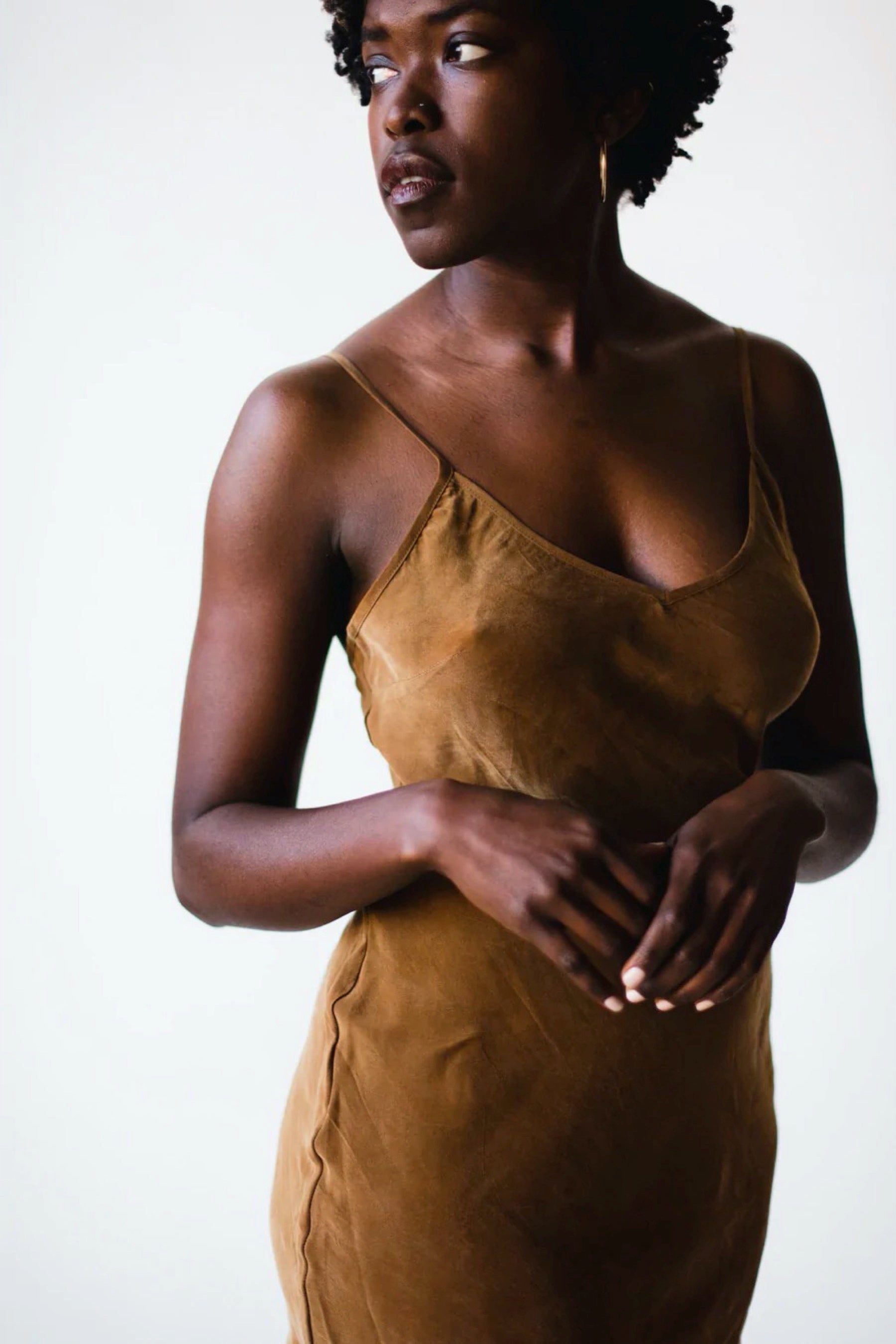 Ella Nude Slip Dress