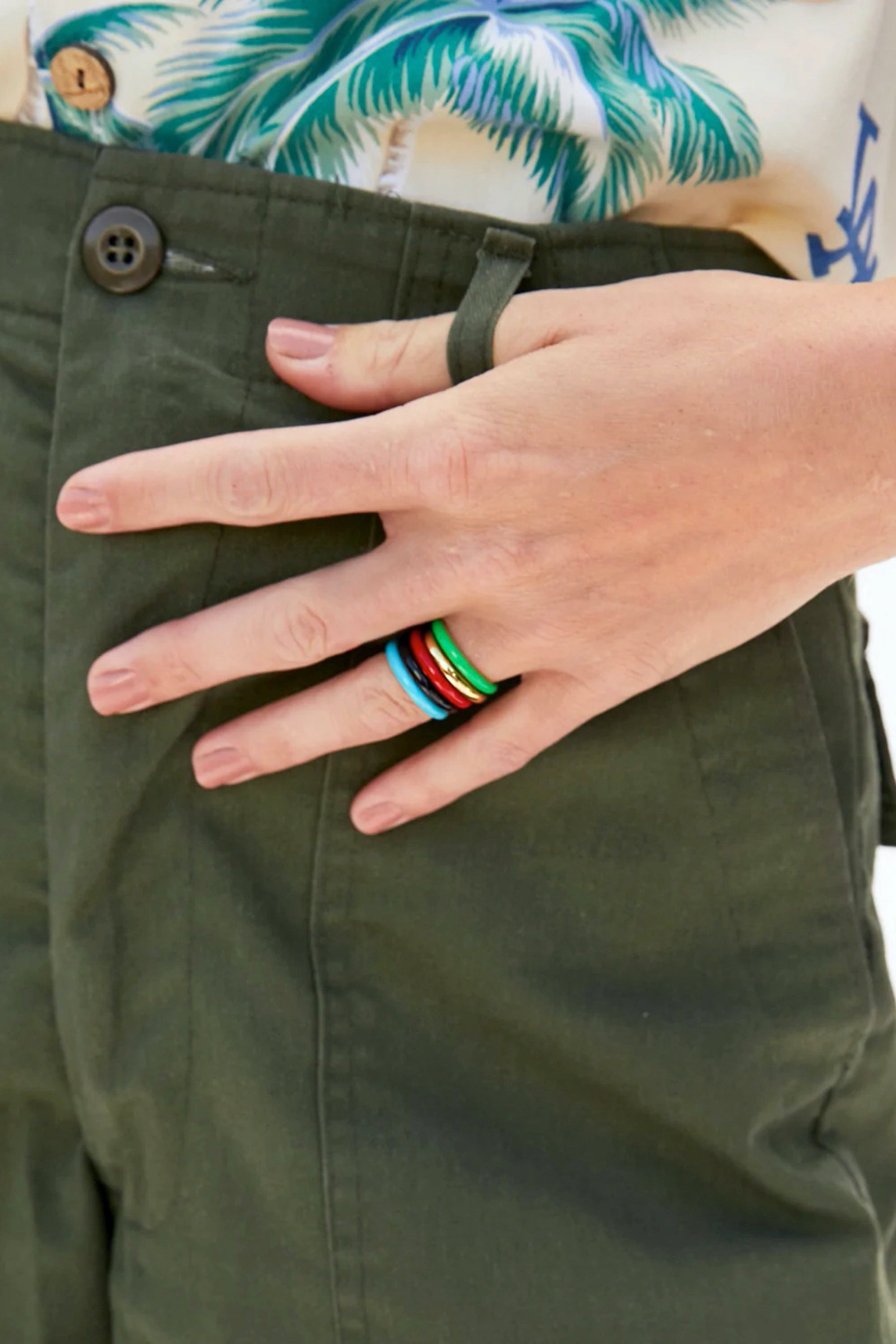 Poppy Stacking Ring