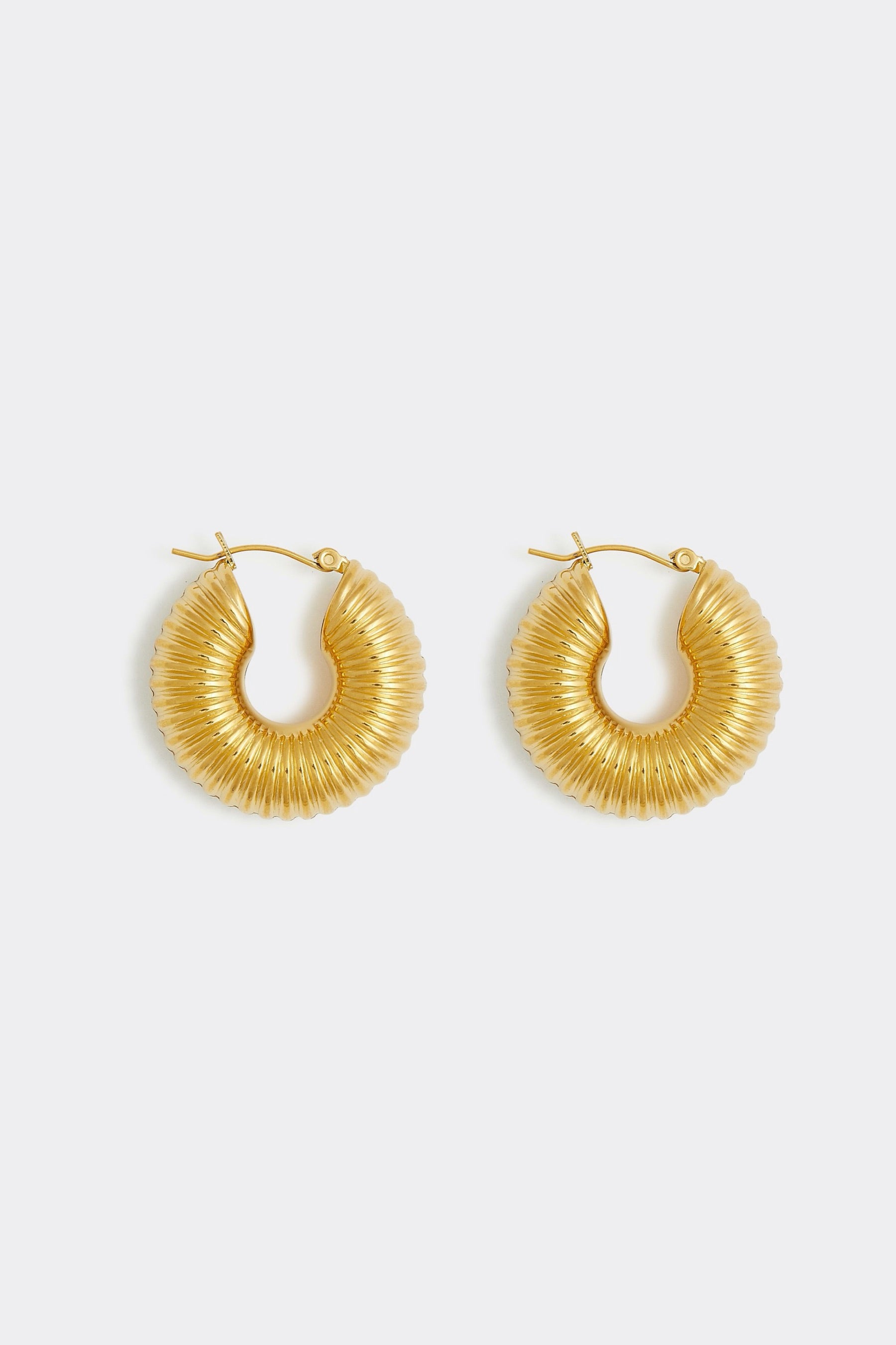 Gold Presley Hoops