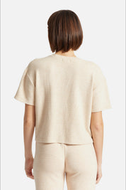 Heather Pink Bandera Boxy Top