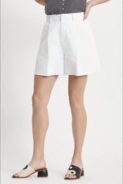 White Victory Trouser Short