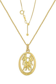 Gold Zodiac Necklace
