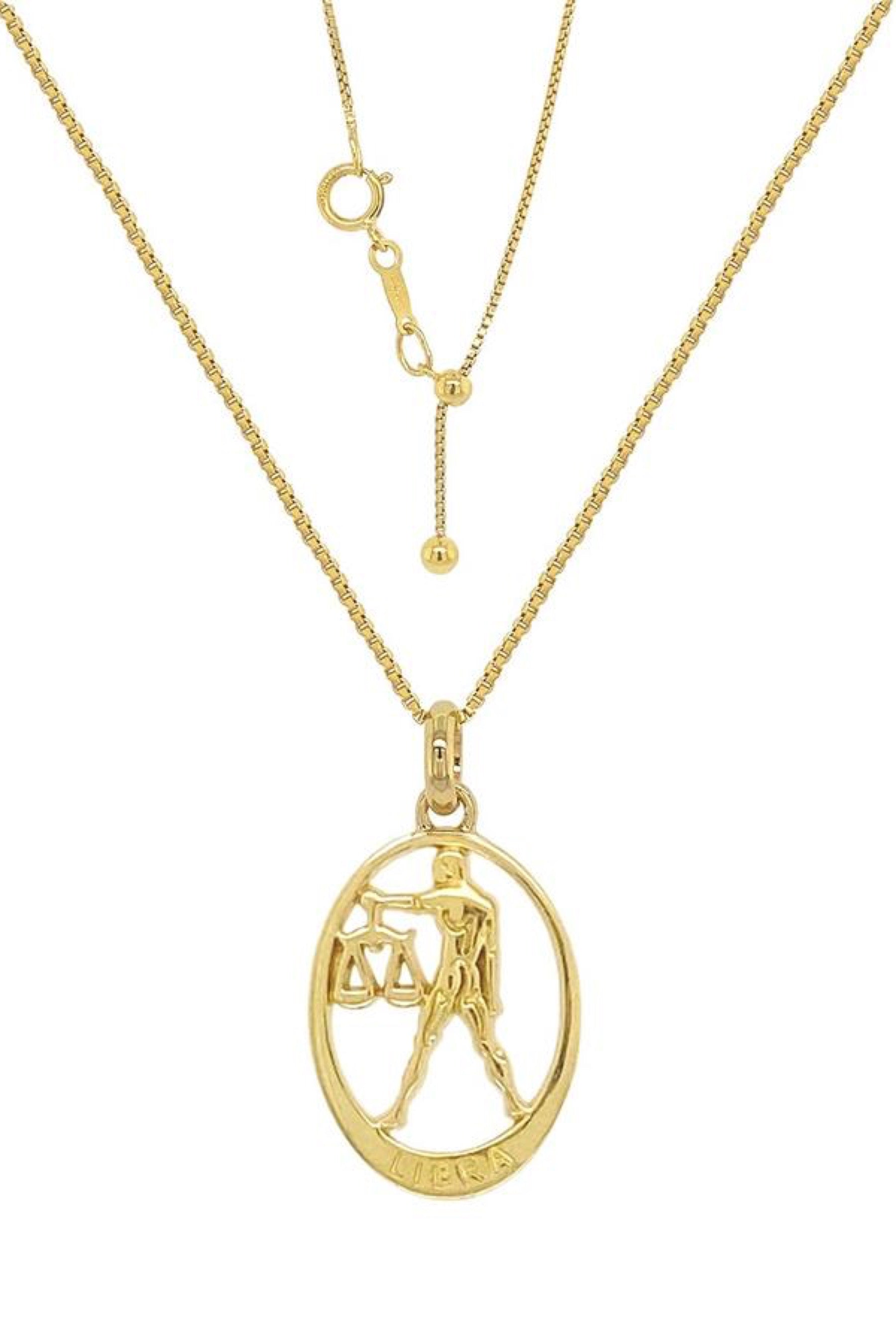Gold Zodiac Necklace