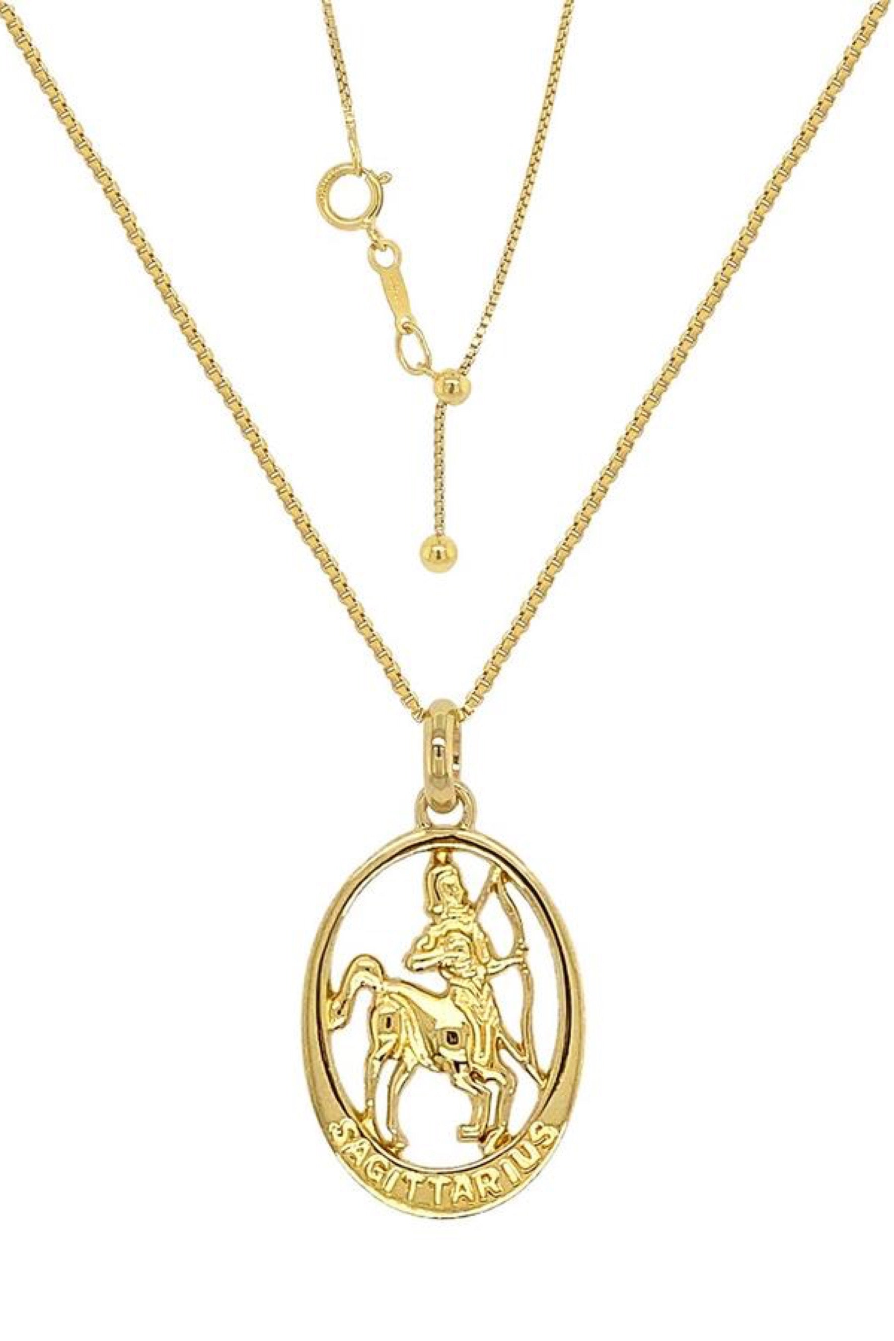 Gold Zodiac Necklace