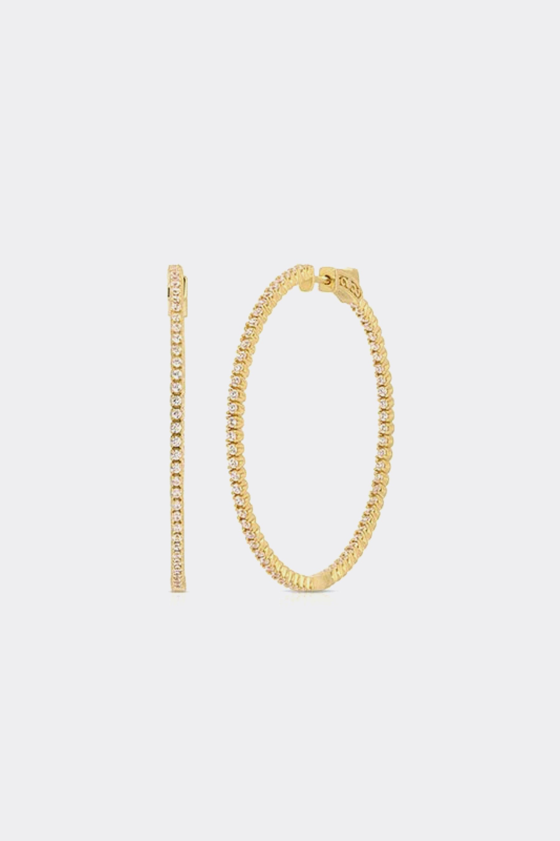 Gold Tayana Hoops