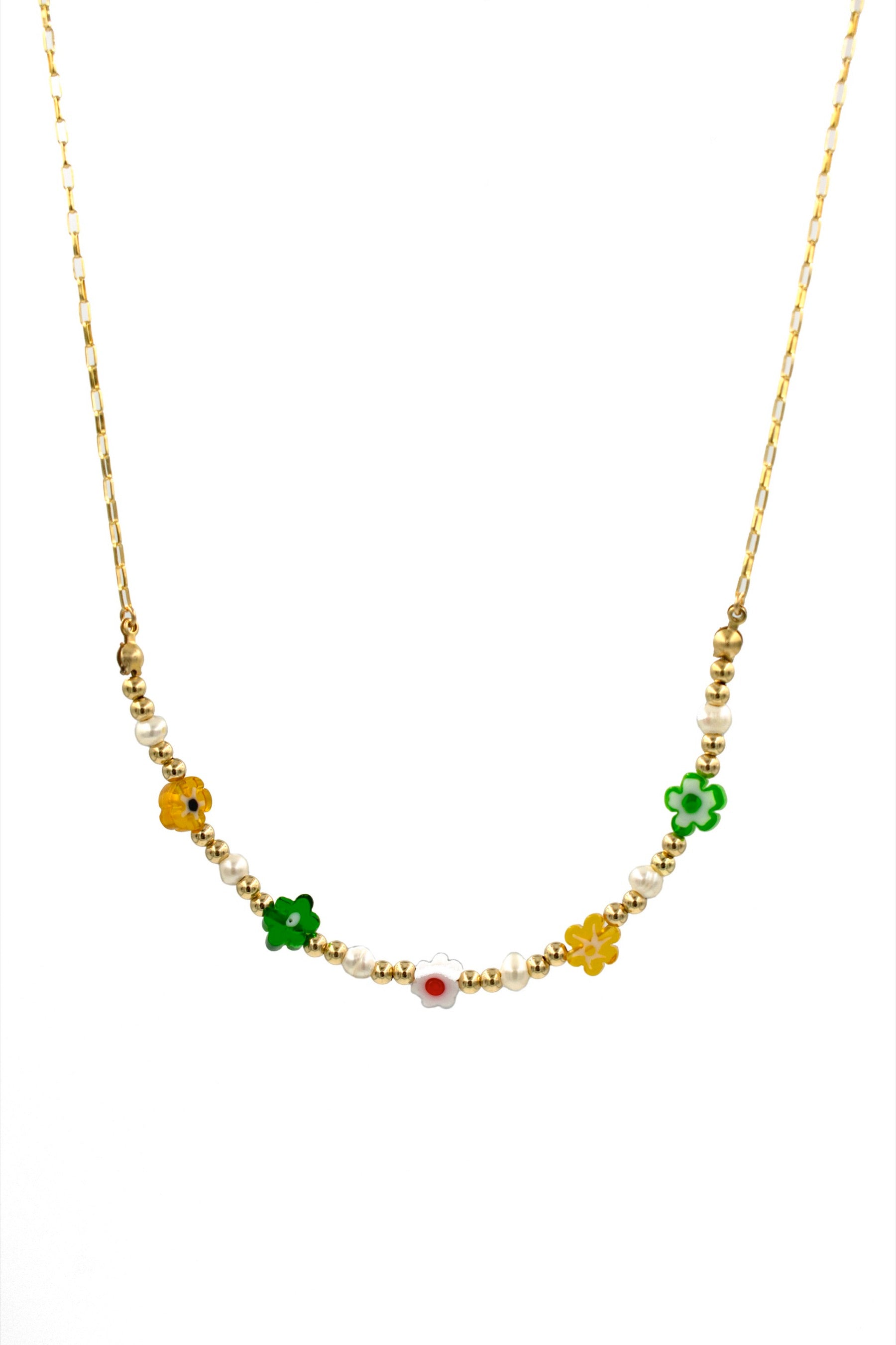 Gold Hazey Necklace