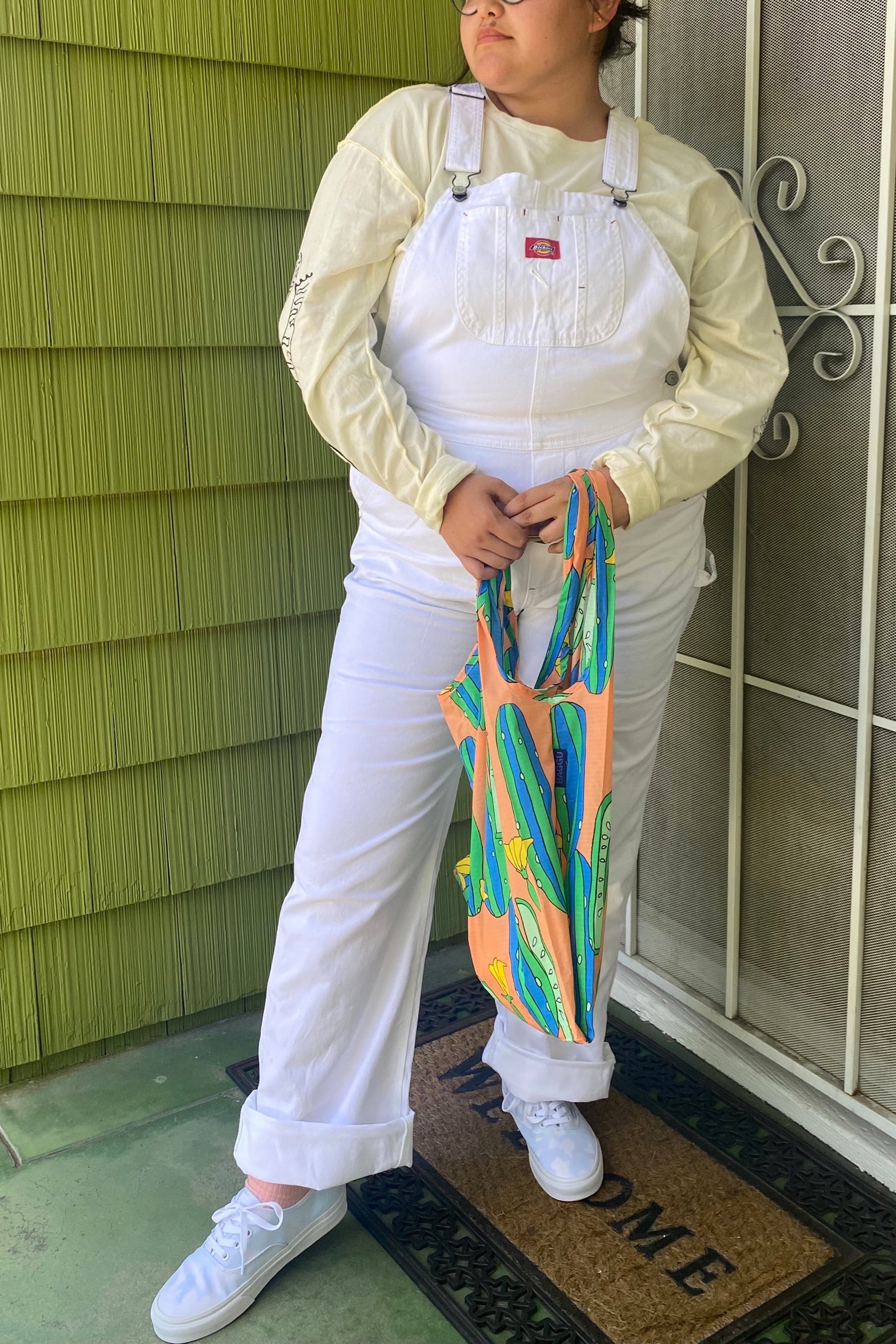 Relaxed Overalls - White